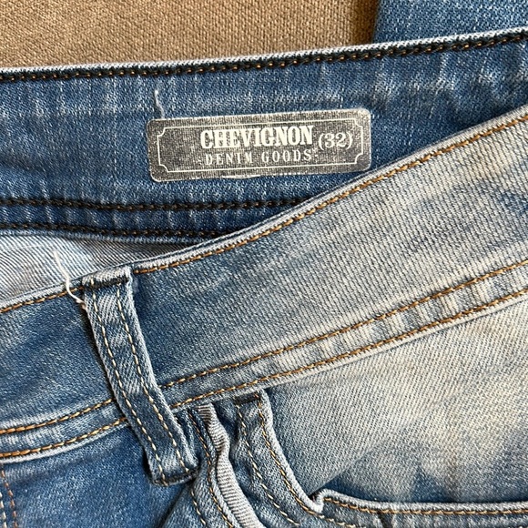 Blue Skinny Jeans with Gradient Fading - Picture 2 of 11